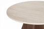 Nordure Mesa de Comedor Travertino y Venezia Walnut